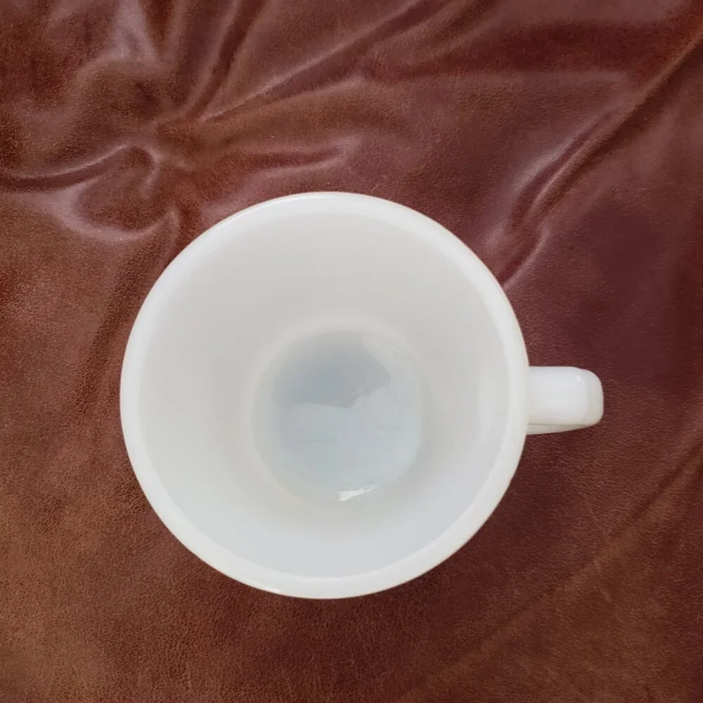 Vintage FIRE KING Oven Ware MUG CUP with D Handle; Flat Bottom - Picture 3 of 5